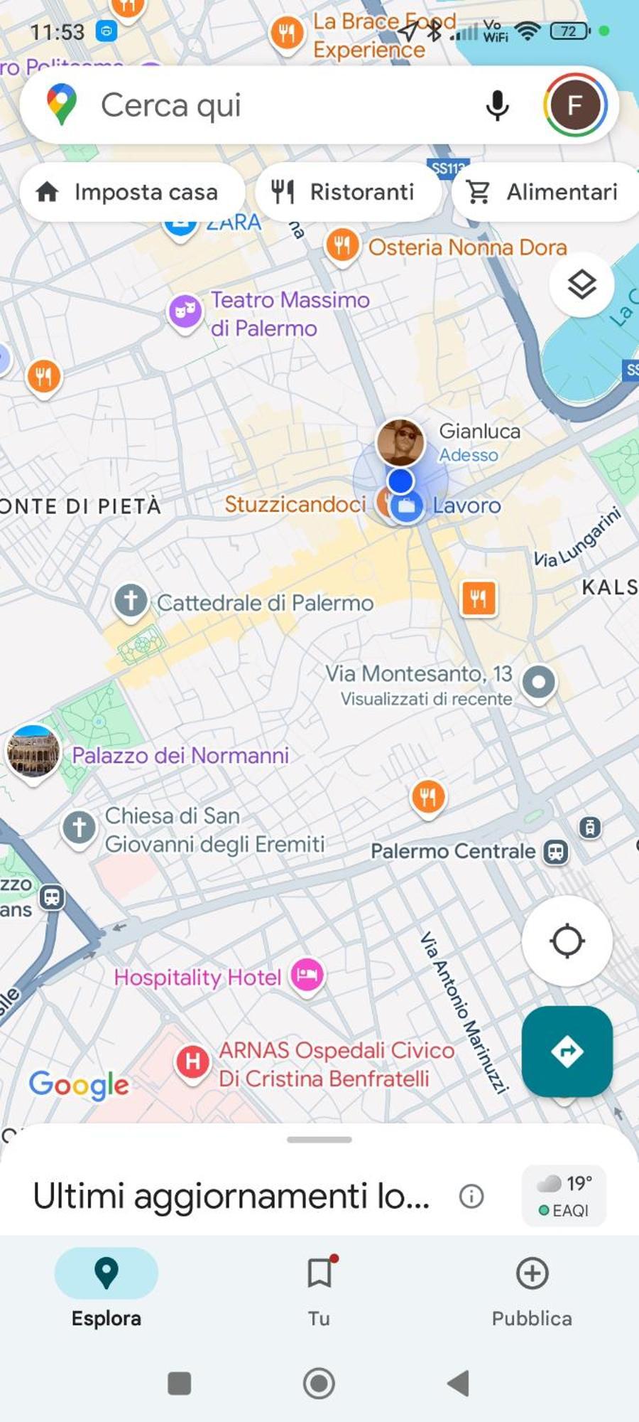 Appartamento Montesanto 13 Palermo Esterno foto